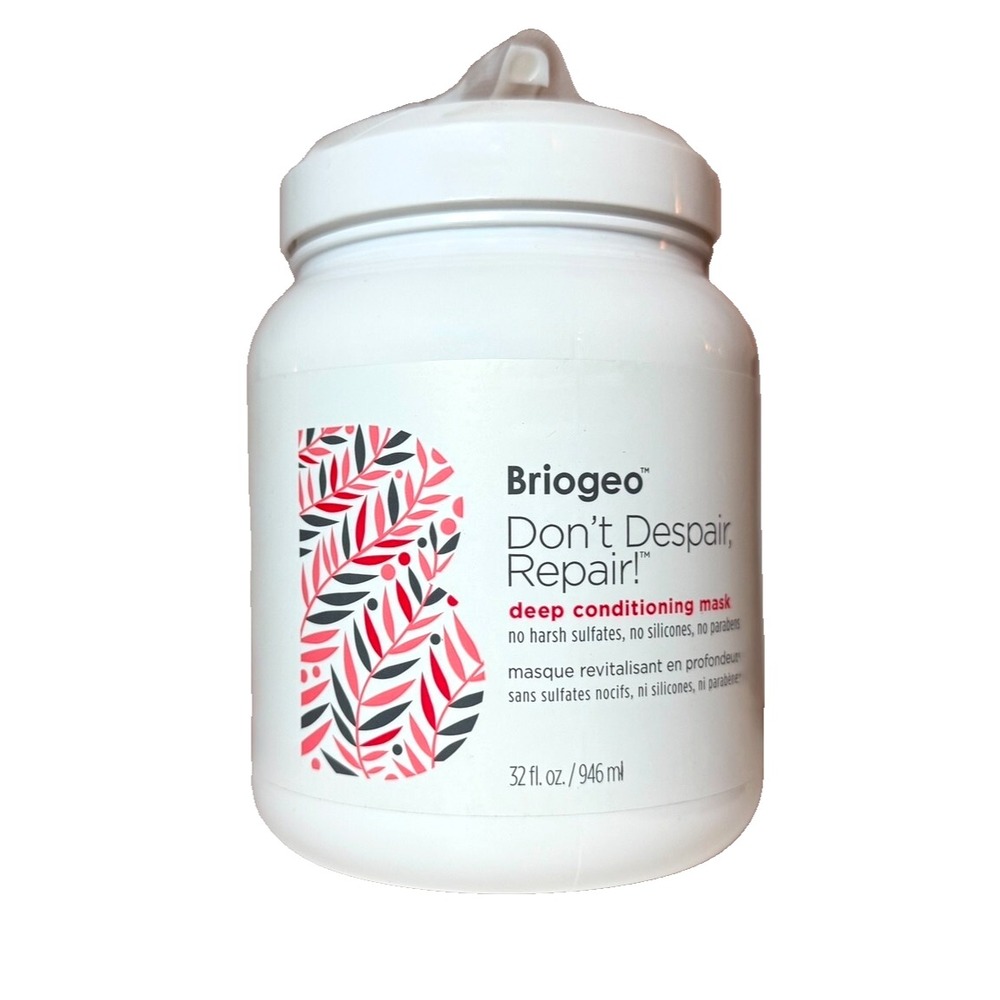 Briogeo Don't Despair Repair Mask Deep Condition Dry Damaged Hair Jumbo PRO 32oz